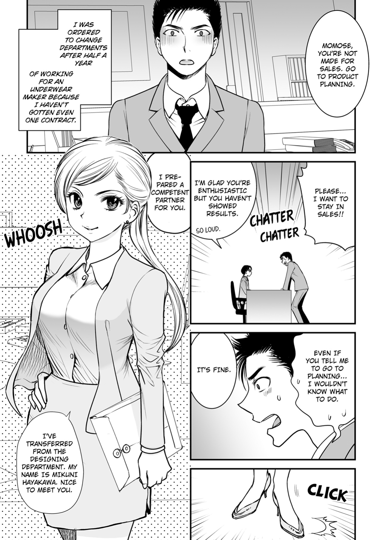 [Toshi] Kotowararete mo, Sounyuureru kara. - Shinya no Office... SEX Shinagara Zangyou-chuu 1 | I'll Still Put It In, Even If You Refuse. -Late Night at the Office... Having Sex While Working Over-time 1