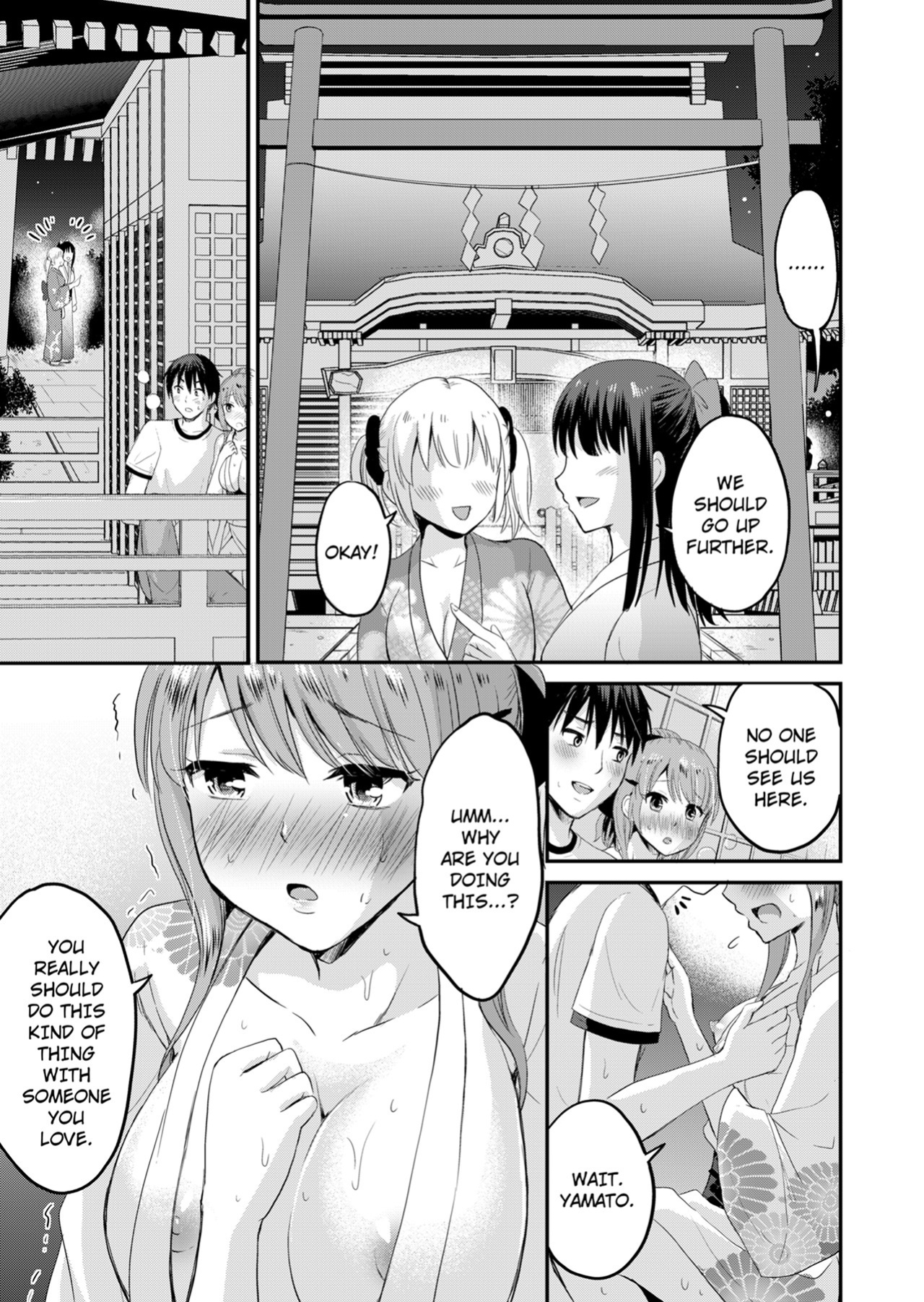 [Takayama Non] Koibito no Furi Shite Tara, Iki Goe ga…. Yukata Sugata no Kyonyuu Oneesan ni, Tamarazu Sounyuu 1 I Can’t Stop Myself From Penetrating My Big Boobed Older Female Cousin 1