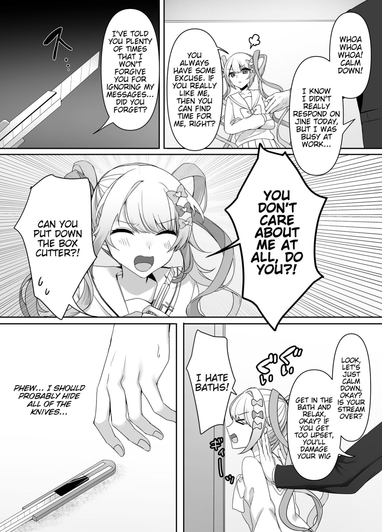 [Risu no Rakuen (Niyasuke)] Boku wa Ame-chan ni Sakaraenai - I Can't Resist Ame-chan. (Needy Girl OVERDOSE) [Tigoris Translates]