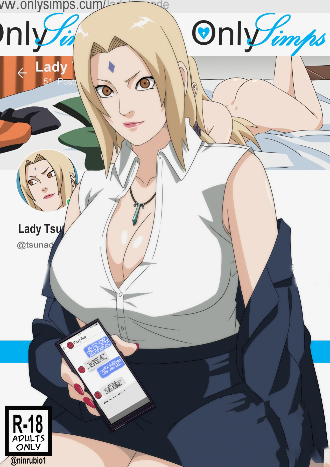 [NinRubio] Milf On OnlySimps (Naruto)