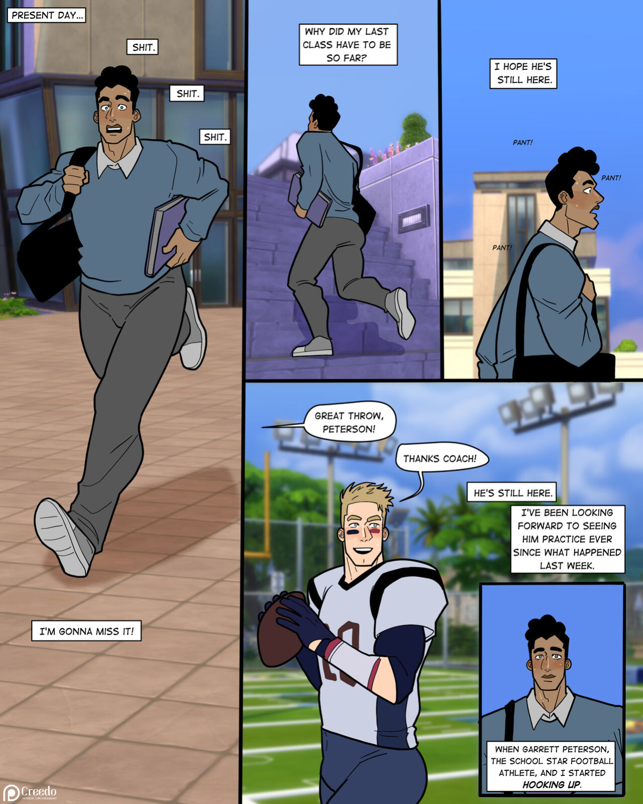 [Creedo] Carterverse: The Jock And The Nerd Part 2! [Eng]