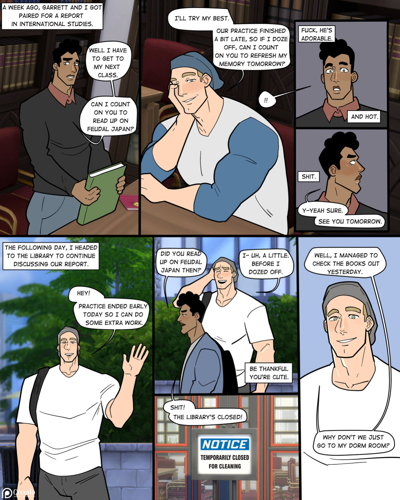 [Creedo] Carterverse: The Jock And The Nerd Part 2! [Eng]
