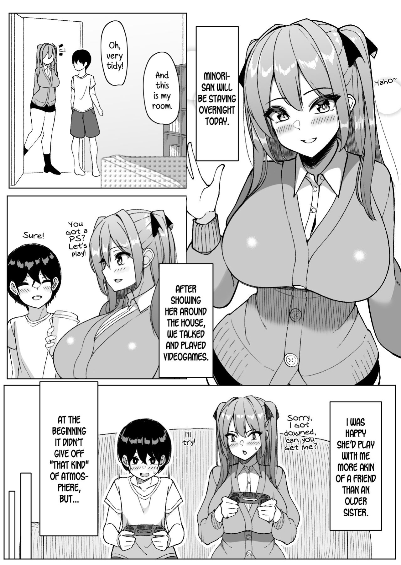 [Sakidesu] Bakunyuu Musume-tachi to Higawari o Tomari | Daily Sleepover With Big-breasted Girls [SDTLs]