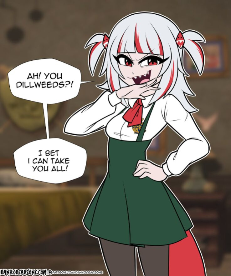 [DankoDeadZone] Just a normal welcome at Bullworth Academy (Hololive)