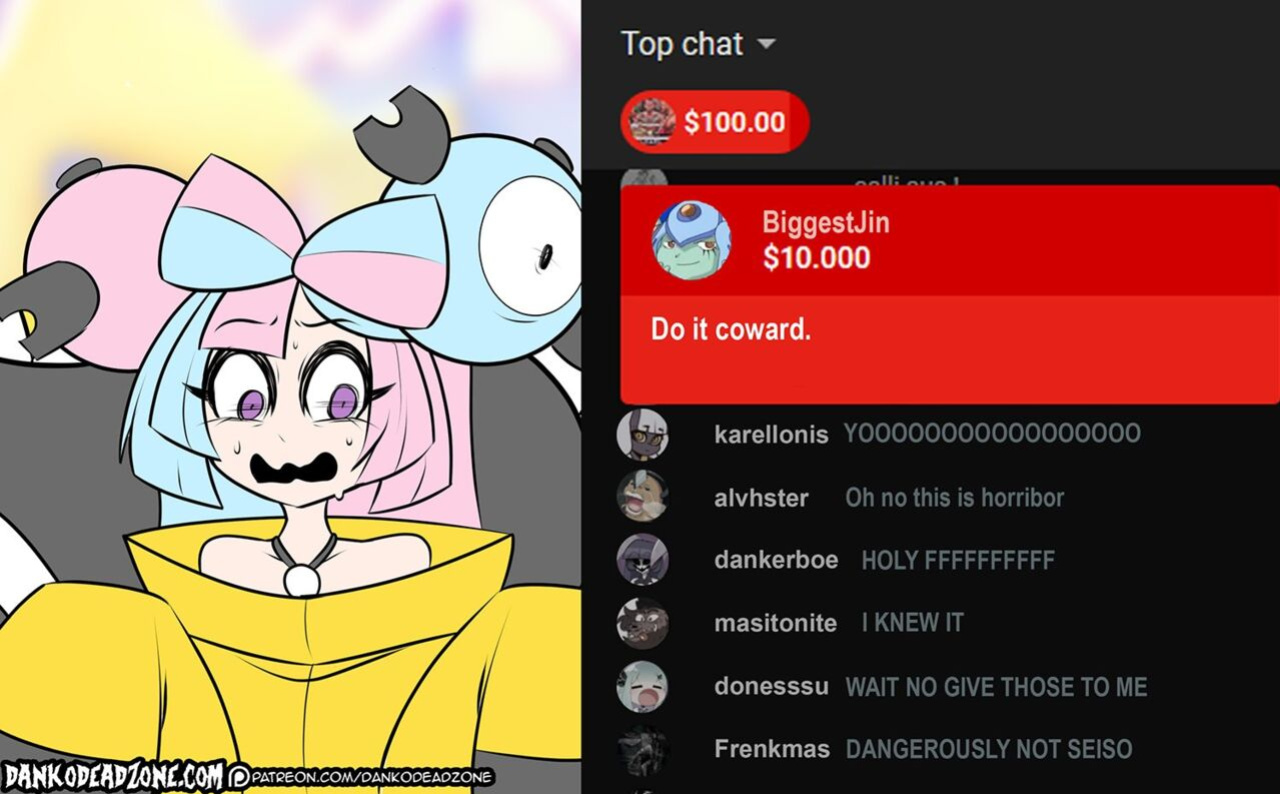 [DankoDeadZone] IS SHE GONNA DO IT?! (Pokemon)