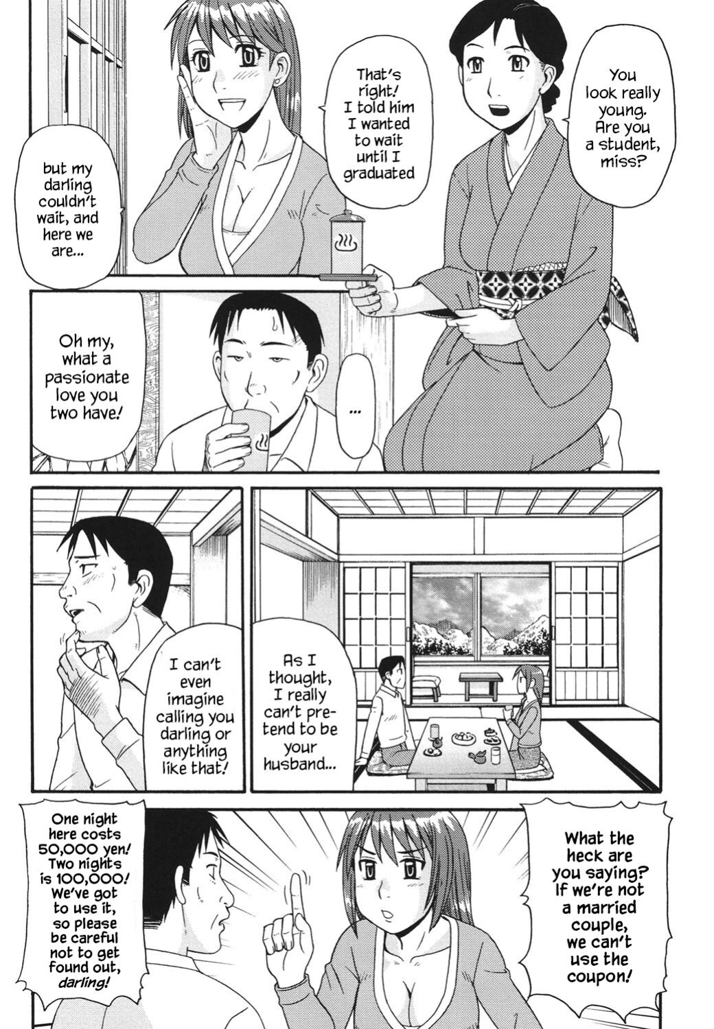 [Morris] Musume to Onsen | Going to the Hot Spring With My Daughter (Kinshin Soukansha no Nichijou) [YxTL]