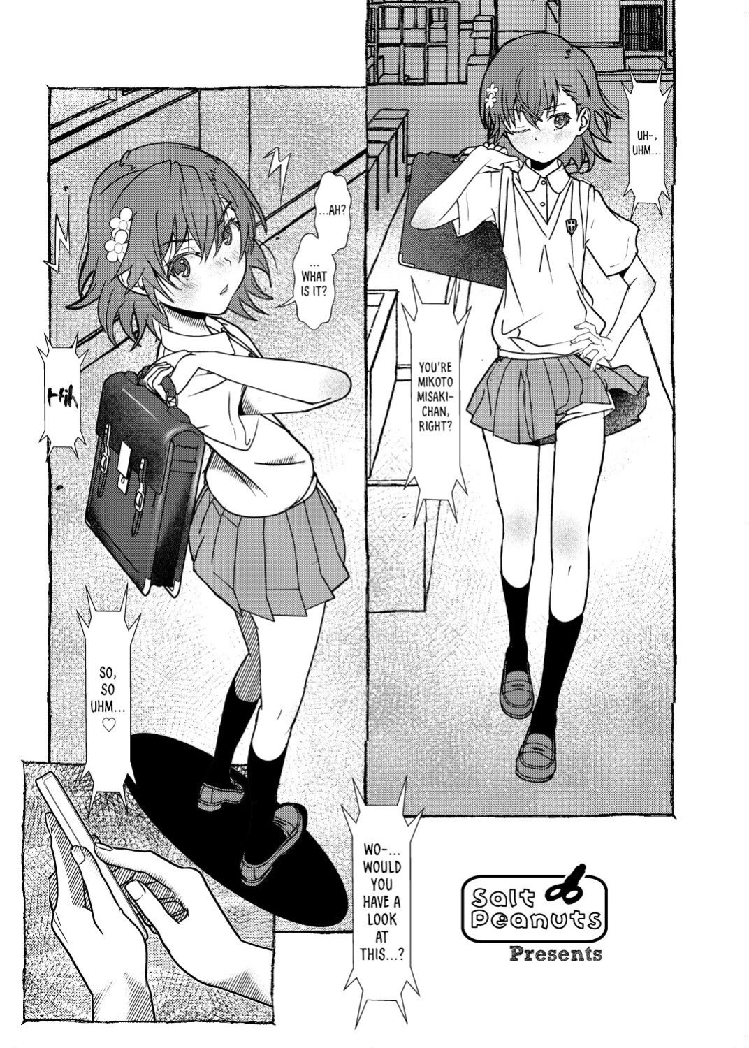 [Salt Peanuts (Niea)] What a Little Hypnosis Can Do (Toaru Kagaku no Railgun) [RookieDreams]