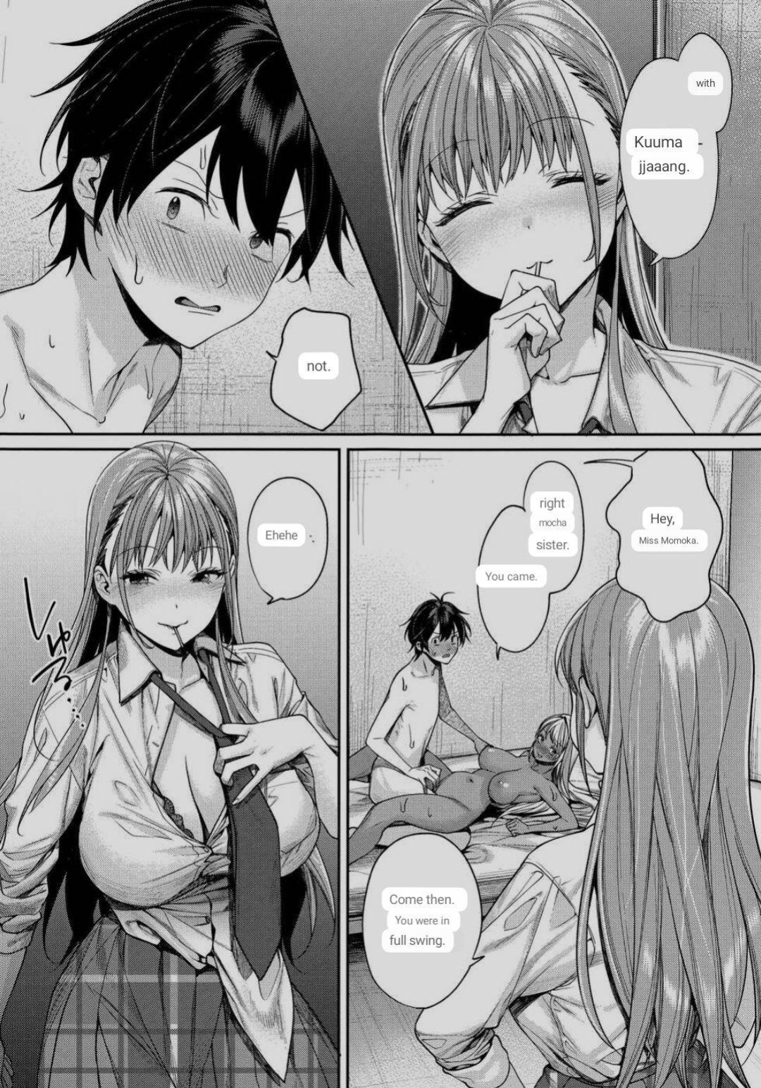[Yakiniku Teikoku (MGMEE)] Shirokuro Kanojo ga Dekita Riyuu [ENGLISH] [MTL]