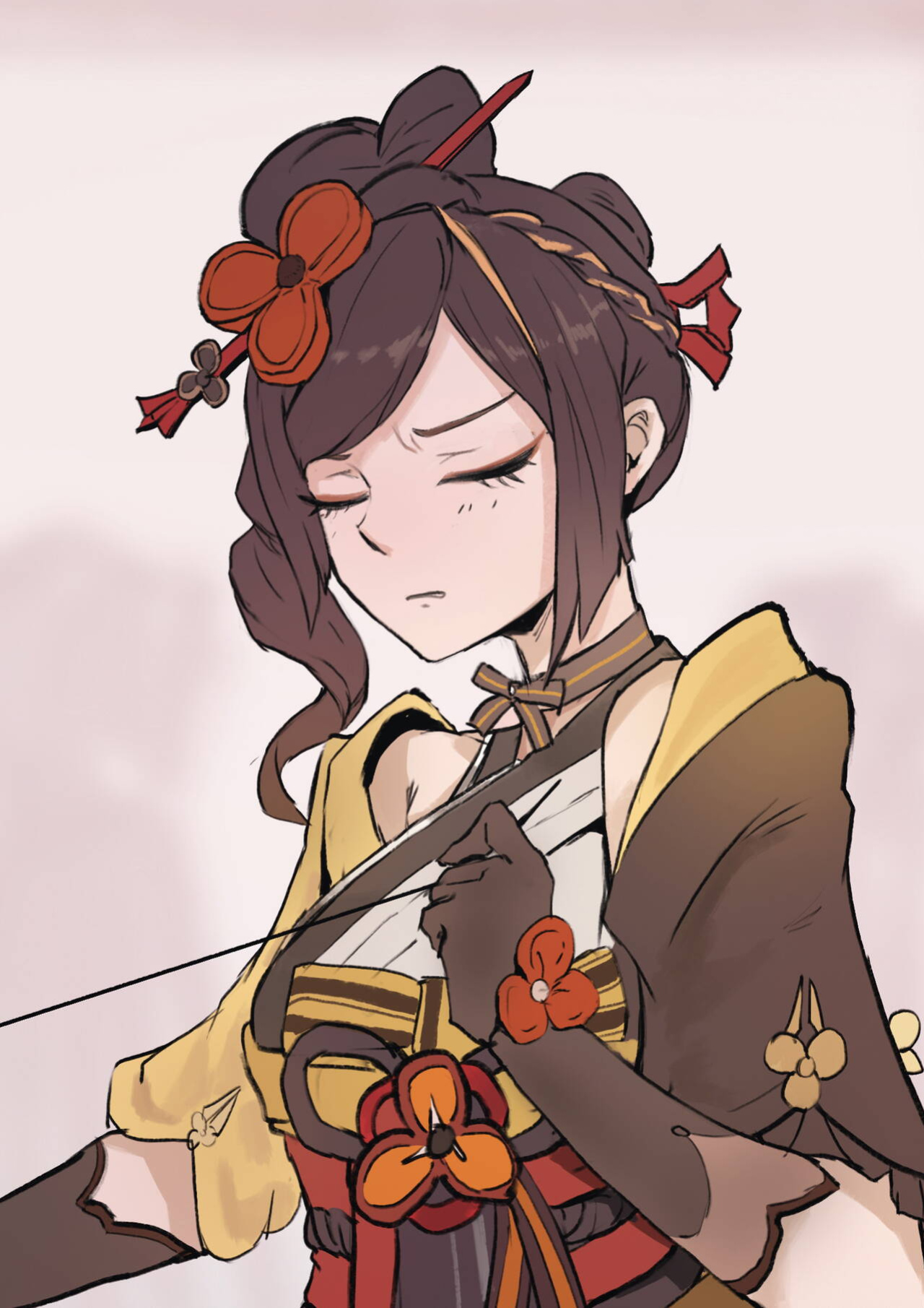 [Frozenspiderlily] Chiori - "Missed Deadline" (Genshin Impact)