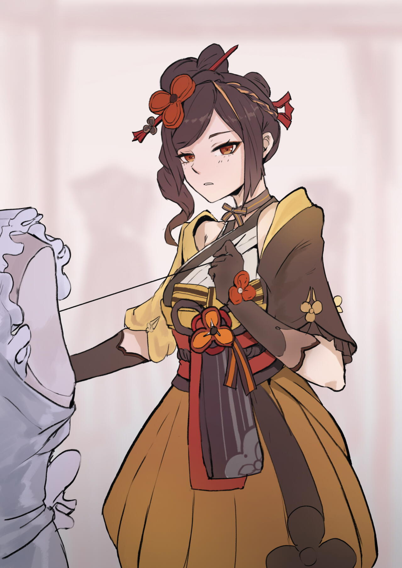 [Frozenspiderlily] Chiori - "Missed Deadline" (Genshin Impact)