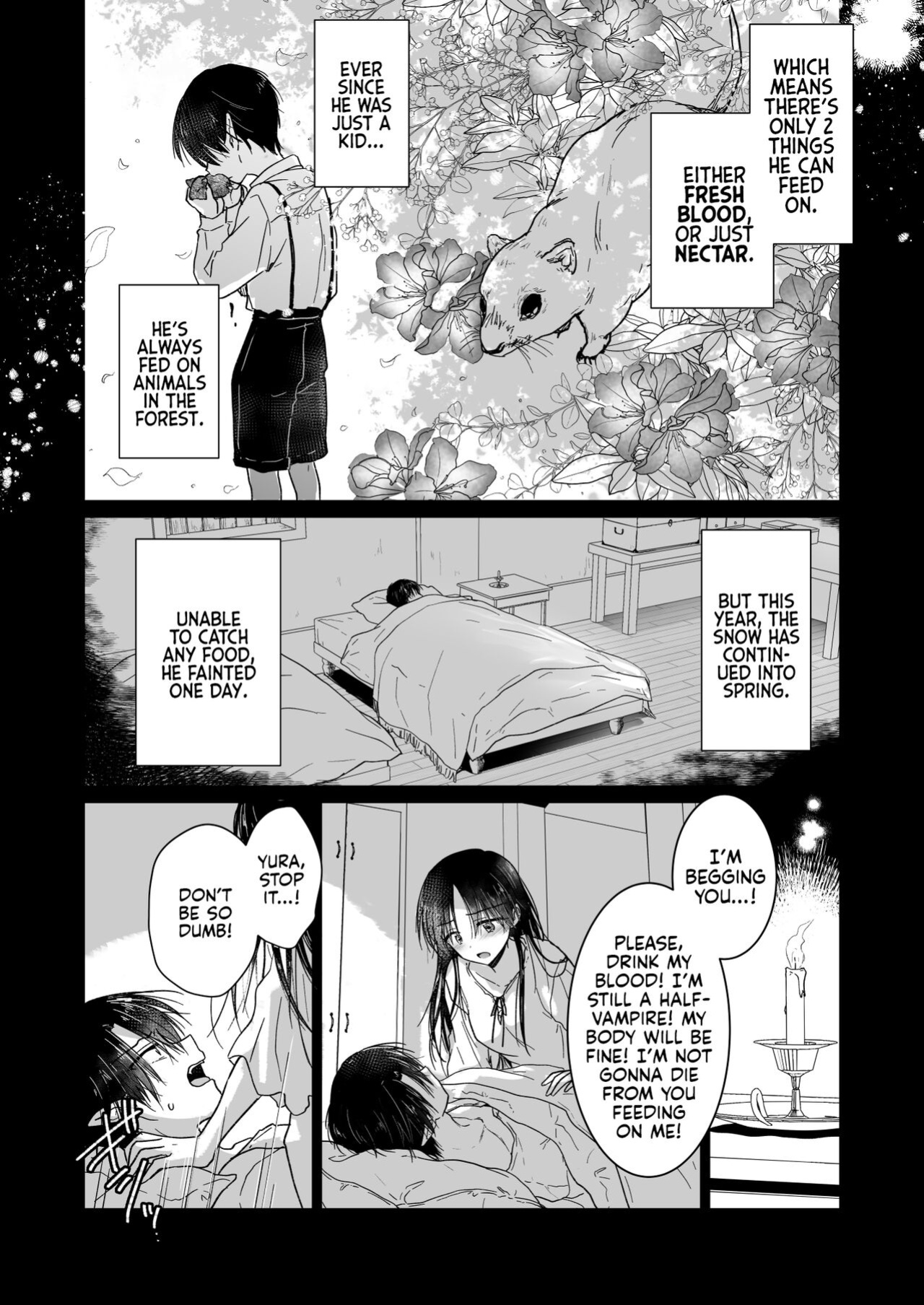[AquaDrop (Mikami Mika)] Chi wa Mitsu yori mo Amaku - Blood is Sweeter Than Nectar [Kyuume]