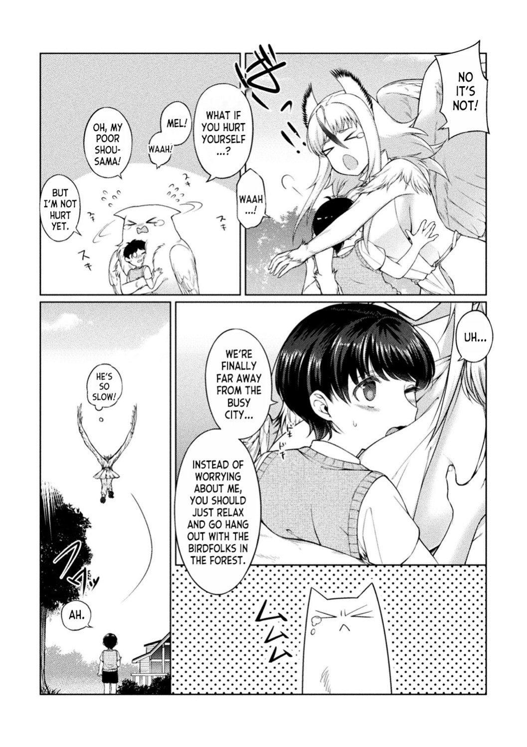 [F Mushoku] Fallen Horned Owl, Cuckold Bride (Bessatsu Comic Unreal Ishu NTR ~Ningen ni Koishita Jingai Heroine ga Douzoku Chinpo de Kairaku Ochi~ Vol. 1) [desudesu]
