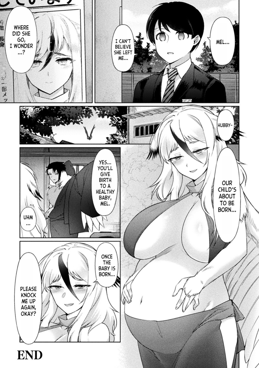 [F Mushoku] Fallen Horned Owl, Cuckold Bride (Bessatsu Comic Unreal Ishu NTR ~Ningen ni Koishita Jingai Heroine ga Douzoku Chinpo de Kairaku Ochi~ Vol. 1) [desudesu]