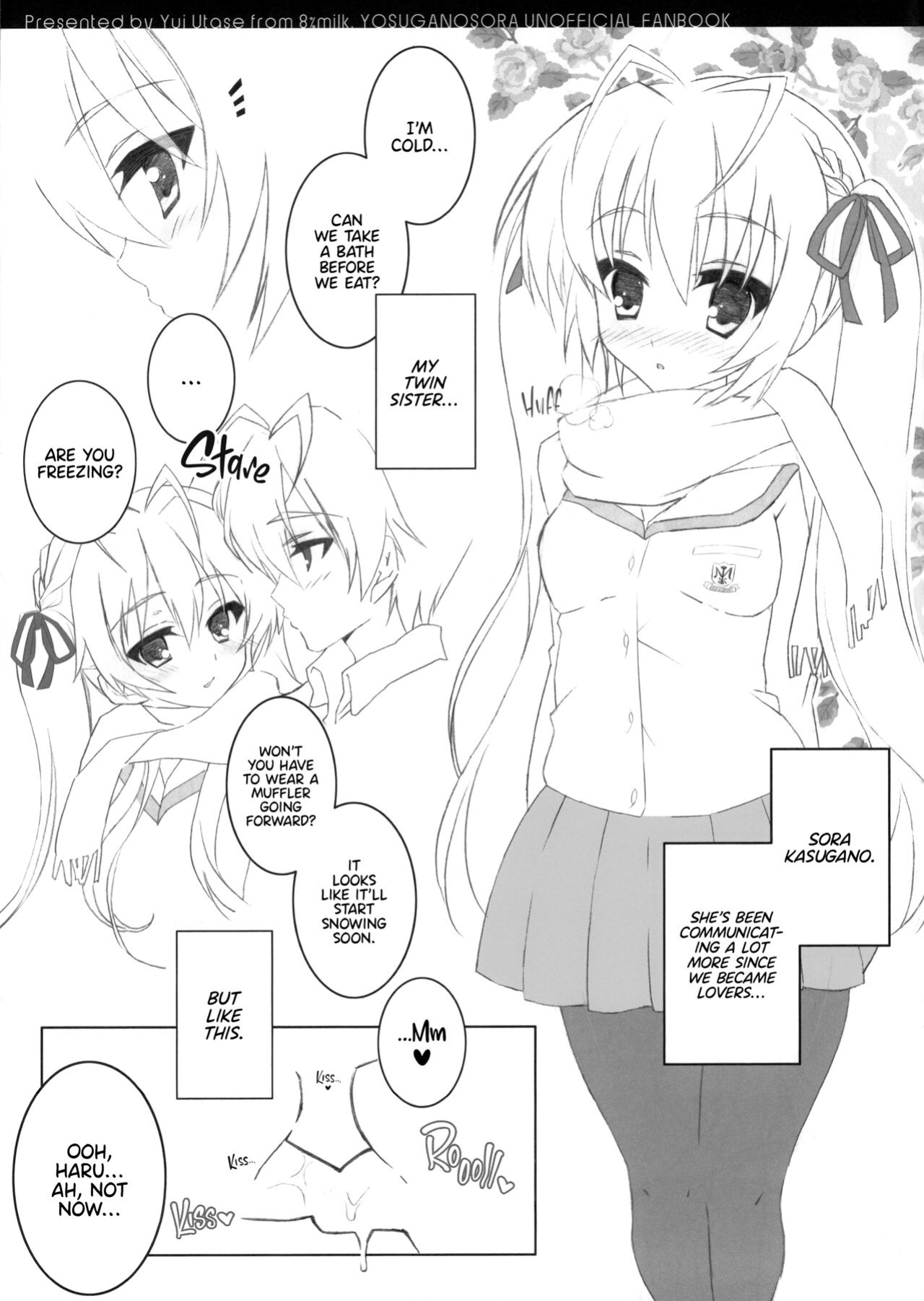 (C81) [8%milk. (Utase Yui)] Sora ori snowin'! (Yosuga no Sora) [TRJR]