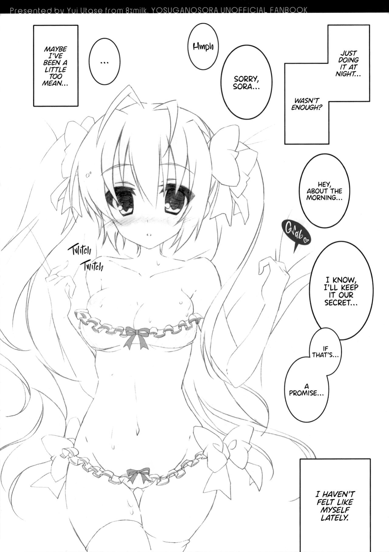 (C81) [8%milk. (Utase Yui)] Sora ori snowin'! (Yosuga no Sora) [TRJR]