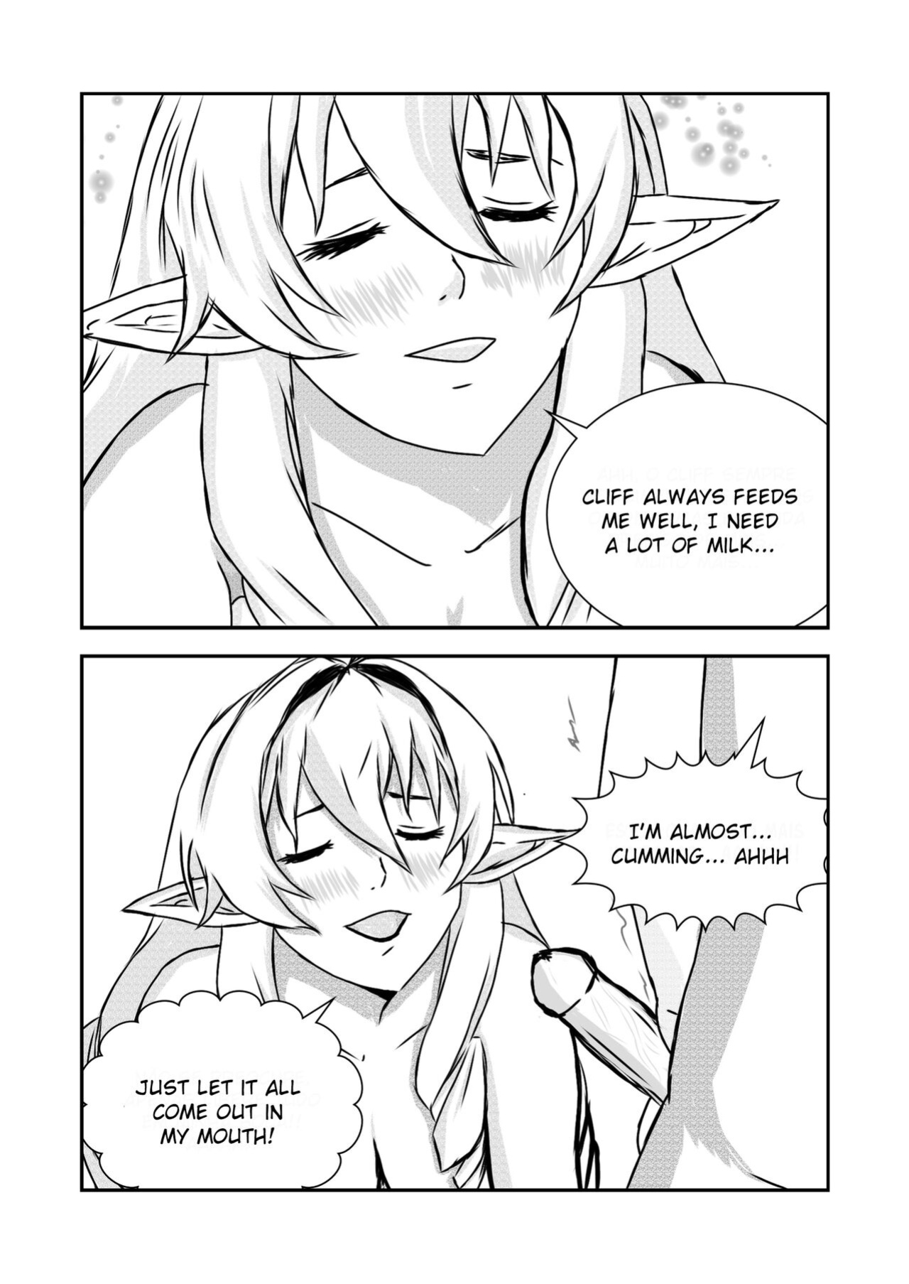 [Aschie] The Chronicles of Elinalise, The Bitch of Mushoku Tensei Chapter 02 (Mushoku Tensei)