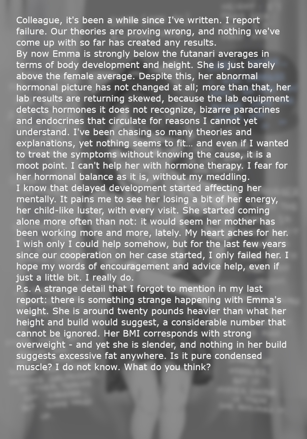 [panzermeido] Case: Emma - part 1-5 [hiatus]