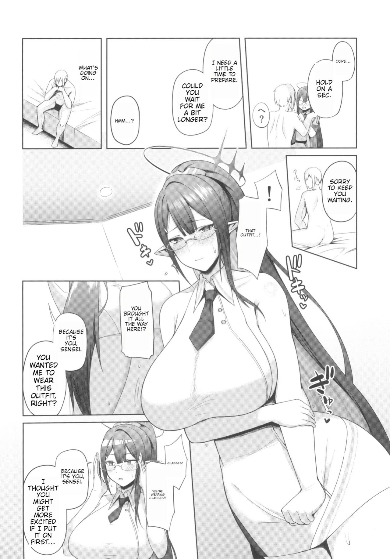 (C103) [Hozuriya (Housubaru)] Shuseki Gyouseikan no Kojin Gyoumu 3 (Blue Archive) ENGLISH VERSION