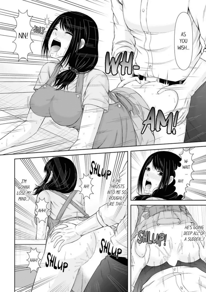 [Icelatte] Denwa chū , Ushiro kara XL no Furin Pisuton 〜 Majimena Hitozuma no Inran SEX 1-6 | Fucked with a Giant Dick from Behind while on the Phone - A Serious Wife’s Filthy SEX 1-6