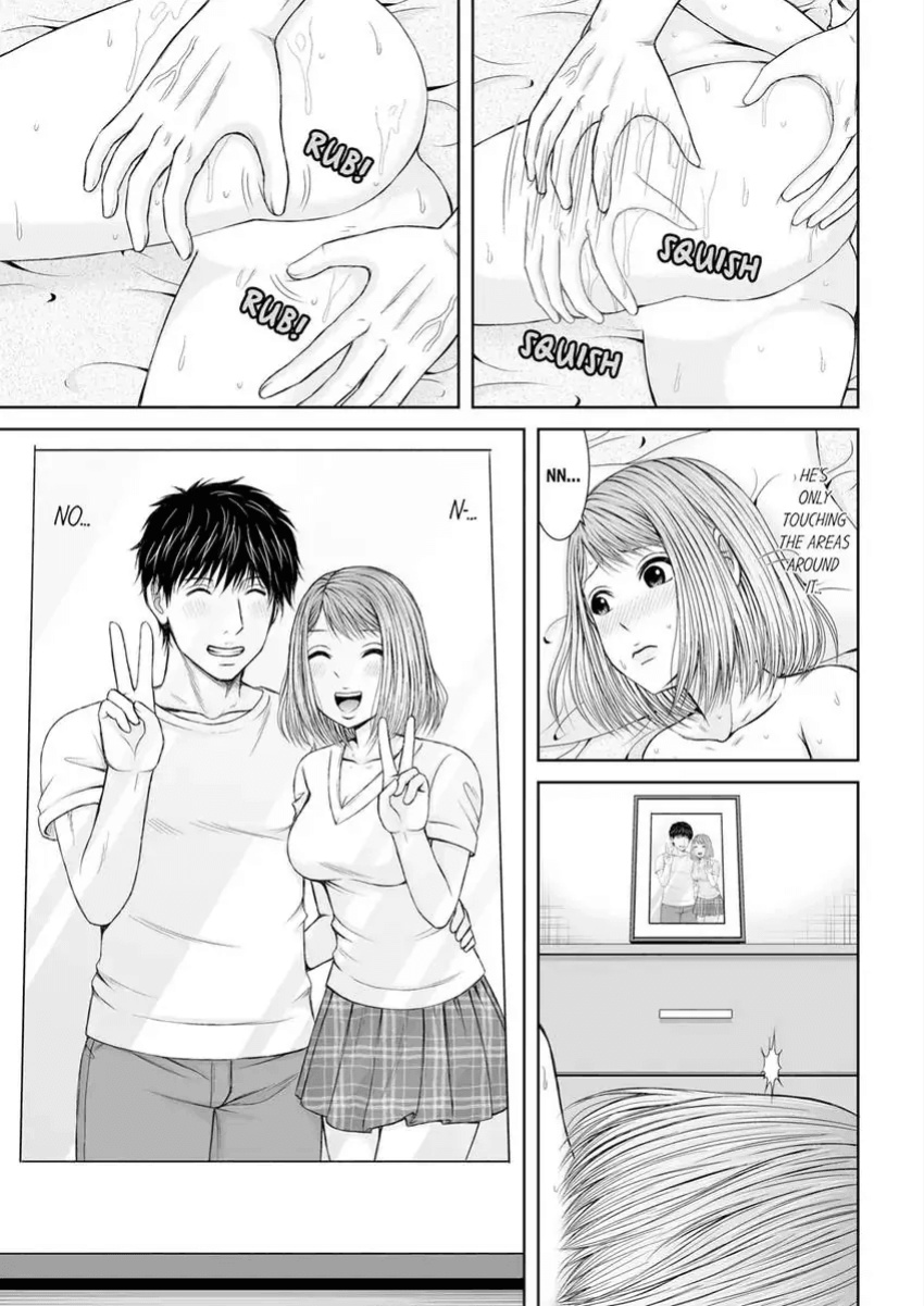 [Icelatte] Seitraishi ni Jirasare Tsuzuketa Tsuma ~Otto ni wa Ienai Nureiki Massage 1-6 | A Wife who Gets Teased Continually by a Masseur ー A Massage that Makes Me Cum Behind My Husband’s Back 1-6