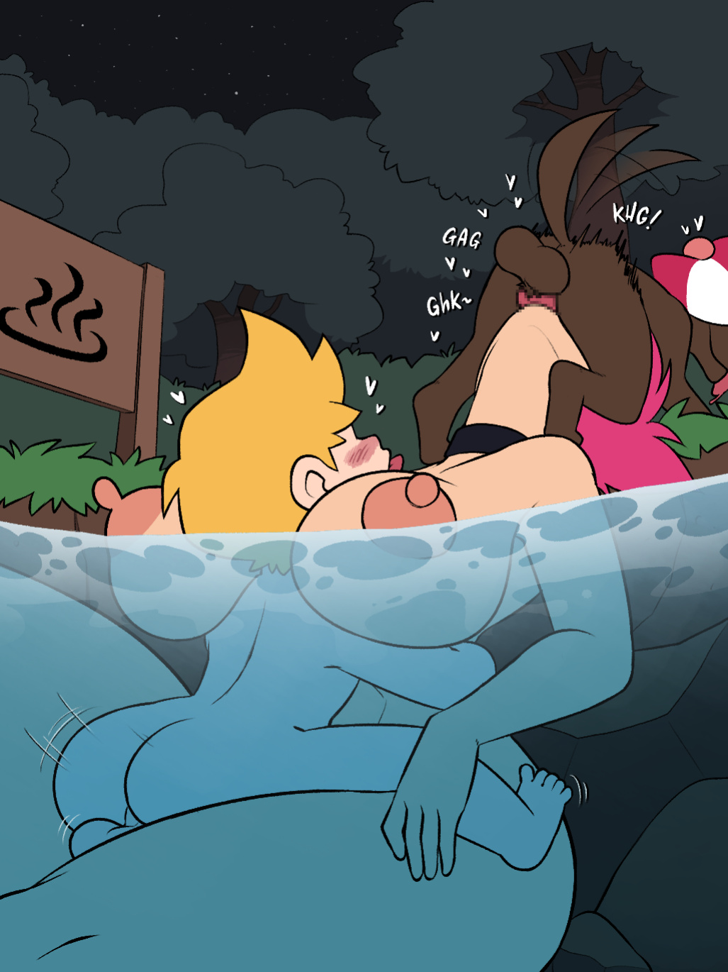 [A-Gal] Hot Spring bonding (Mother 3)