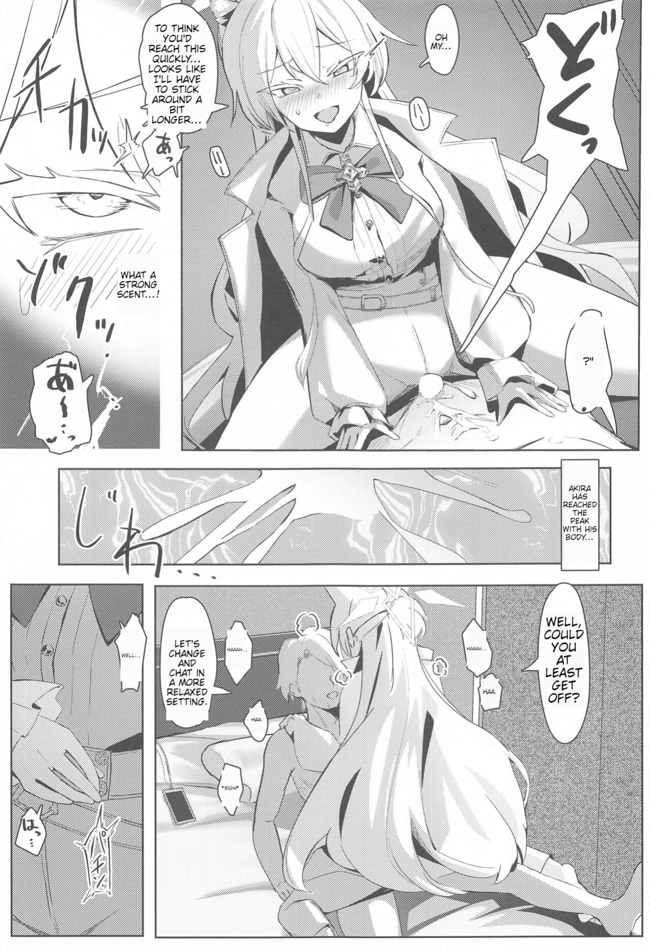 (C103) [Futo Fukutsu (Oza)] Soushi Souai Seito-tachi ni Ippouteki ni Shiboritorarechau Hon (Blue Archive) ENGOLOSHO