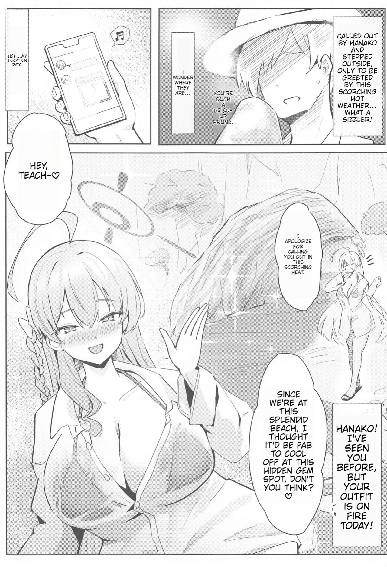 (C103) [Futo Fukutsu (Oza)] Soushi Souai Seito-tachi ni Ippouteki ni Shiboritorarechau Hon (Blue Archive) ENGOLOSHO