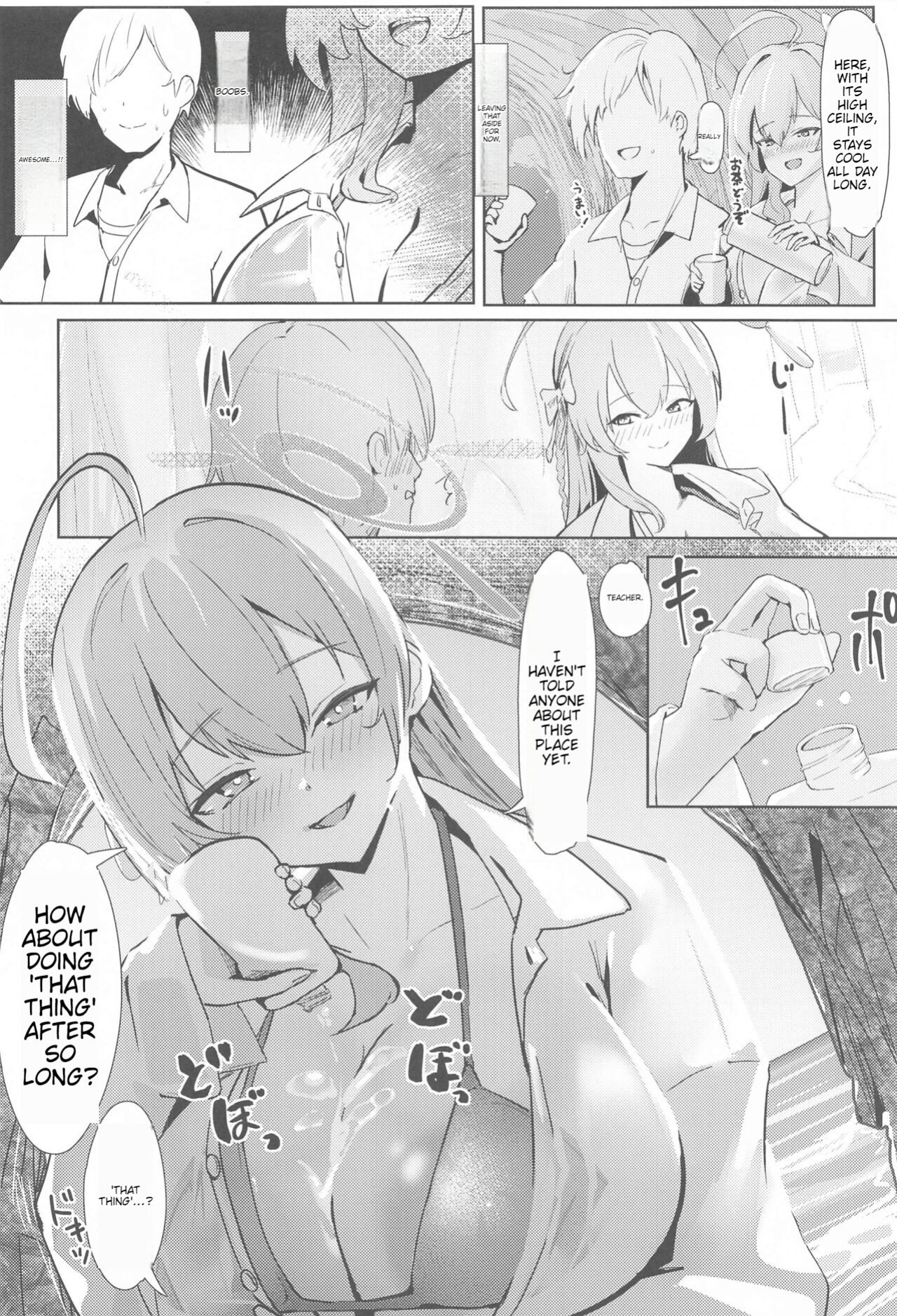 (C103) [Futo Fukutsu (Oza)] Soushi Souai Seito-tachi ni Ippouteki ni Shiboritorarechau Hon (Blue Archive) ENGOLOSHO