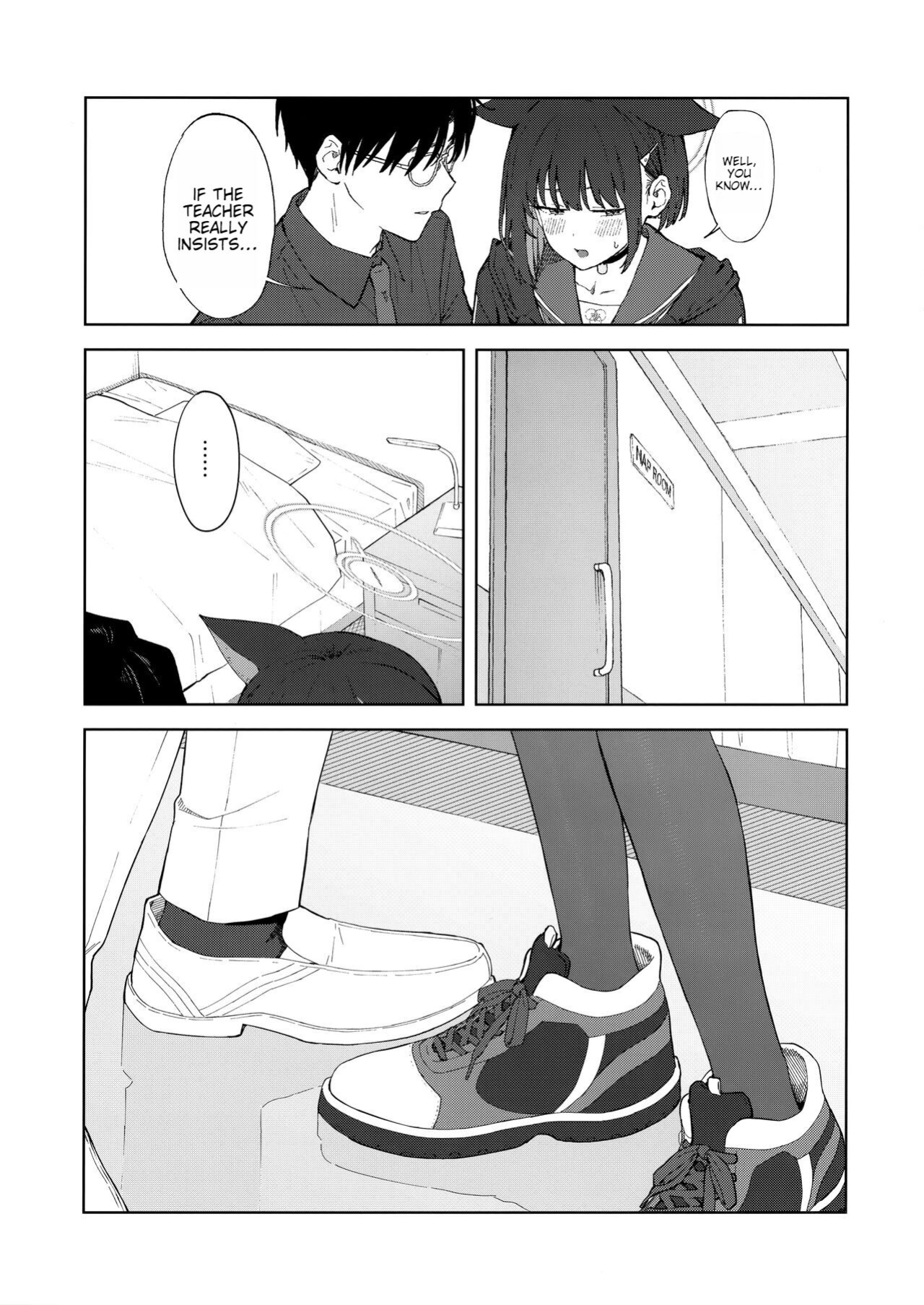(C103) [Titano-makhia (Mikaduchi)] Sensei, Doushite Watashi nano...? (Blue Archive)