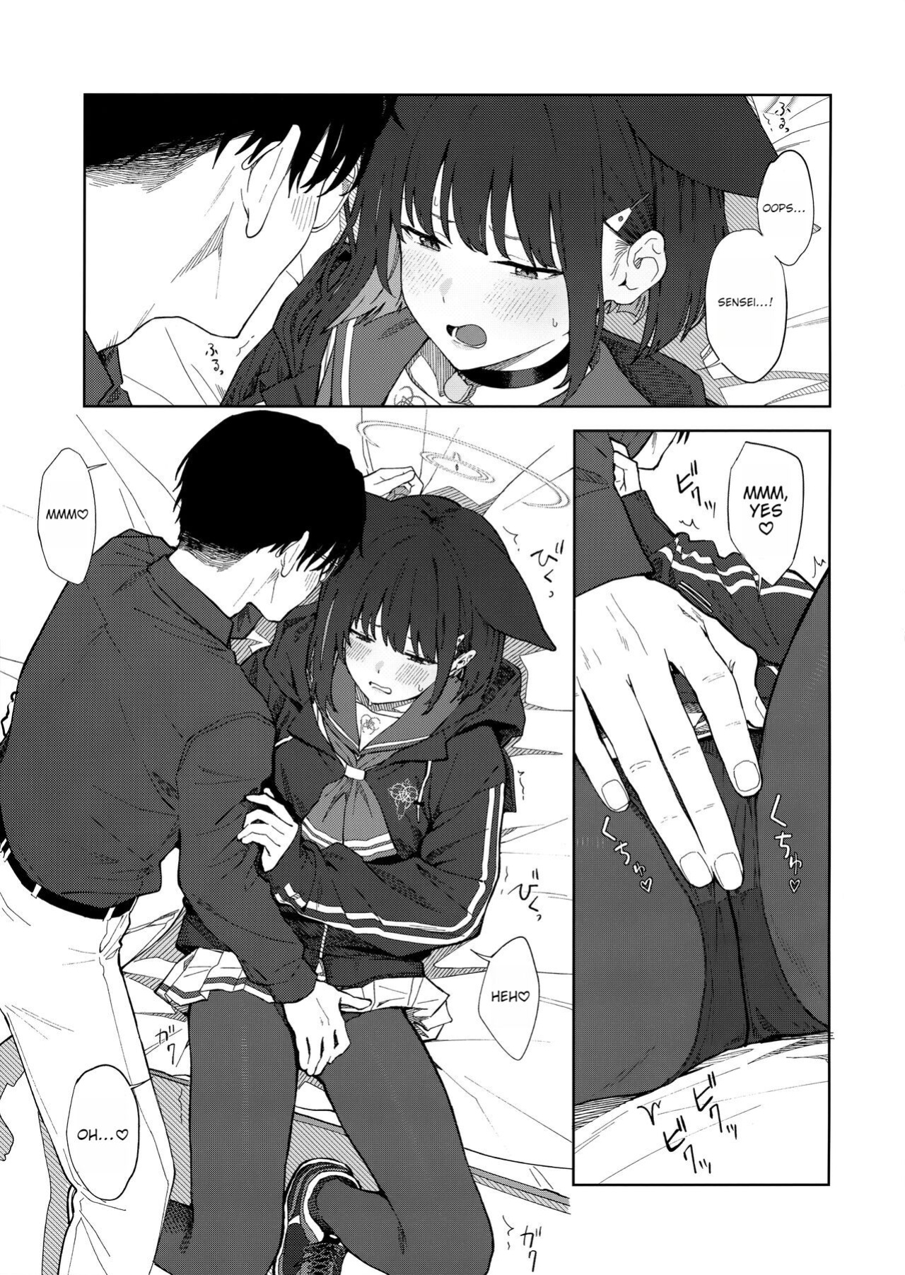 (C103) [Titano-makhia (Mikaduchi)] Sensei, Doushite Watashi nano...? (Blue Archive)