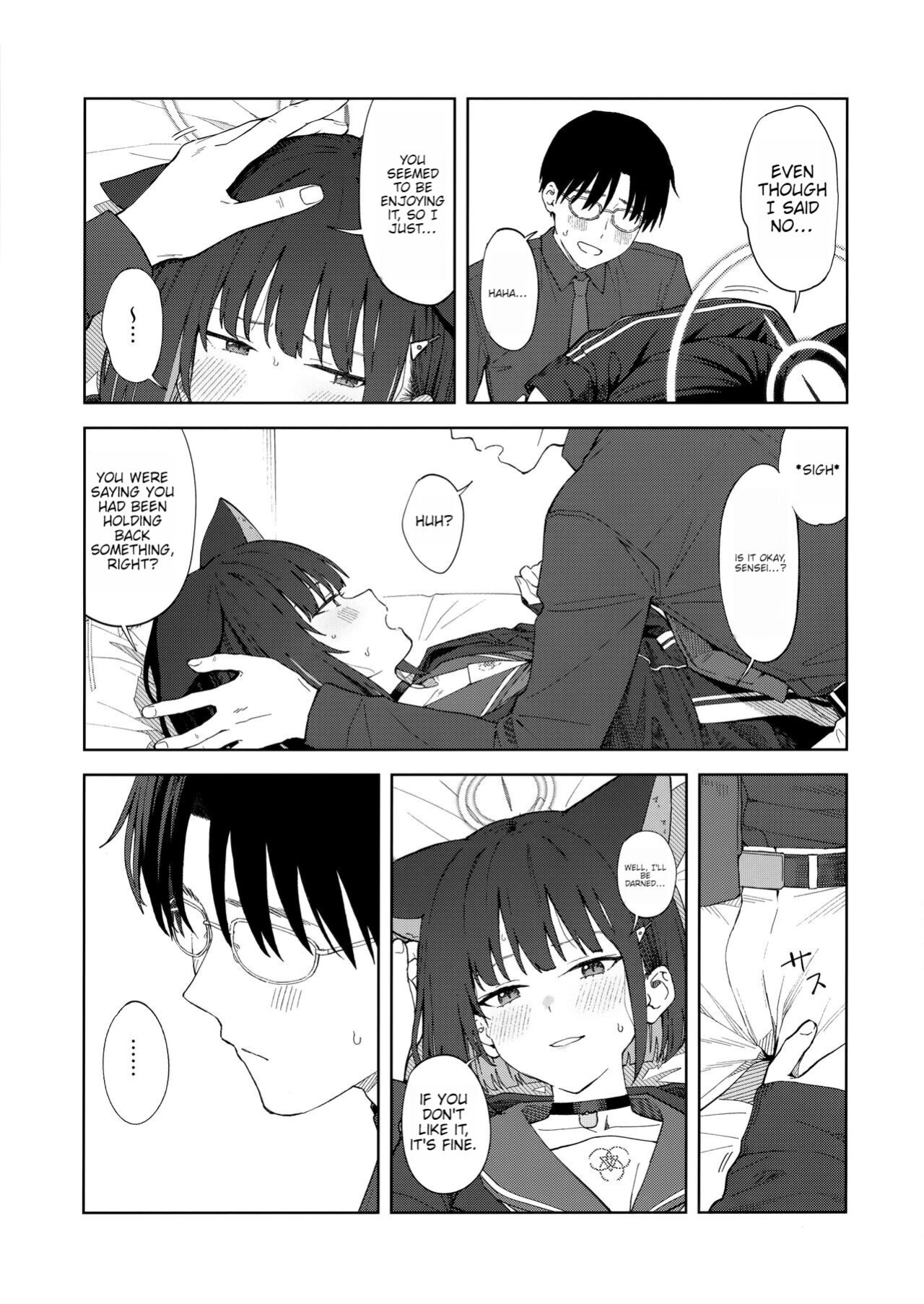 (C103) [Titano-makhia (Mikaduchi)] Sensei, Doushite Watashi nano...? (Blue Archive)