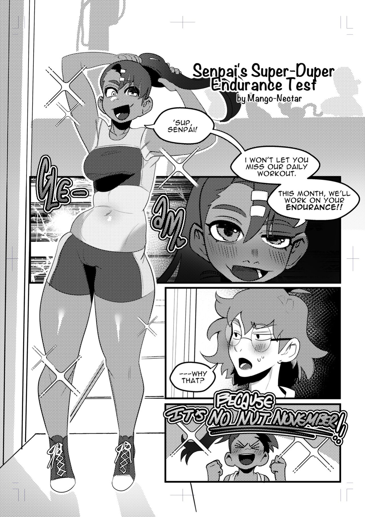 [Mango-Nectar] Senpai's Super-Duper Endurance Test (Ijiranaide Nagatoro-san)