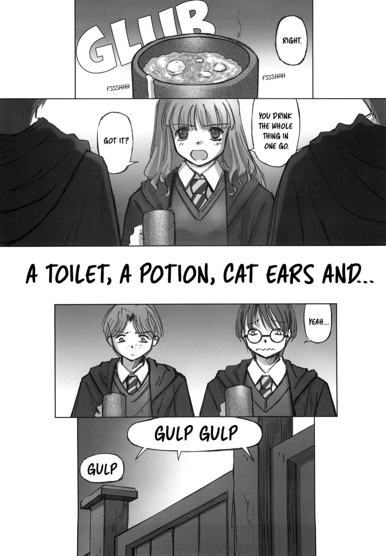 (CR33) [G-Power! (SASAYUKi)] ILH - I Love Hermione (Harry Potter)