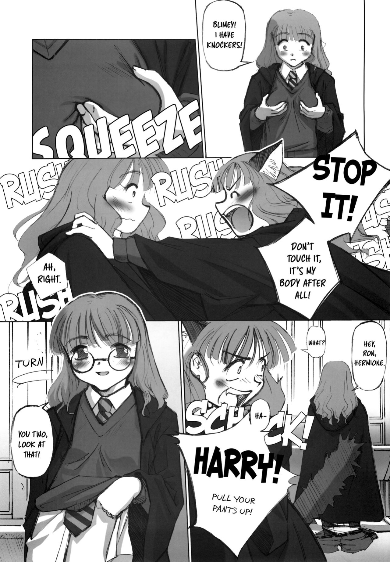 (CR33) [G-Power! (SASAYUKi)] ILH - I Love Hermione (Harry Potter)
