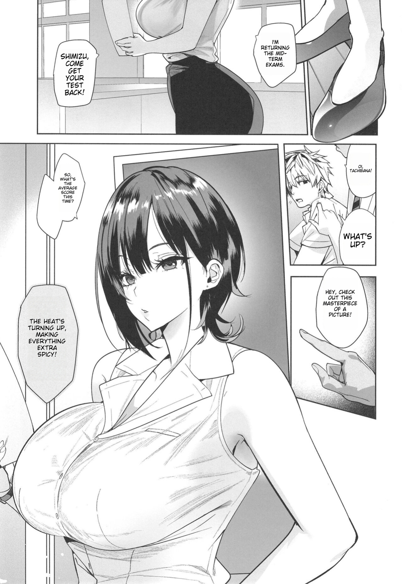(C103) [AMAYADORI+ (Harenochiame)] Tsuyoki na Tannin Kyoushi Otoshite Mita [Aspiresix]