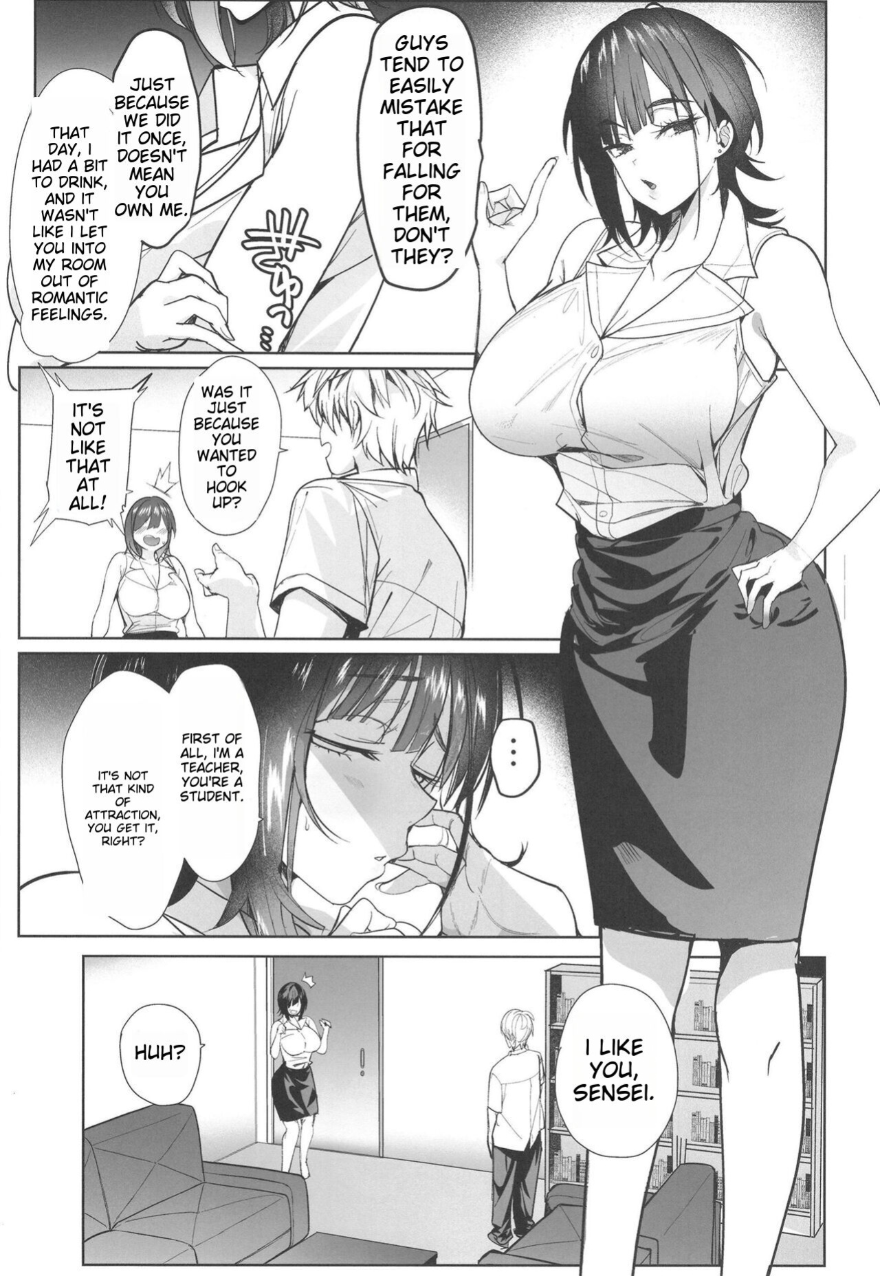 (C103) [AMAYADORI+ (Harenochiame)] Tsuyoki na Tannin Kyoushi Otoshite Mita [Aspiresix]