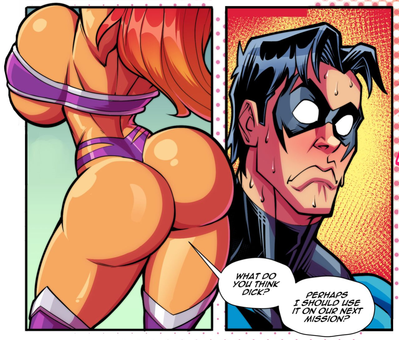 [fontez] Starfire Seduction (Teen Titans)