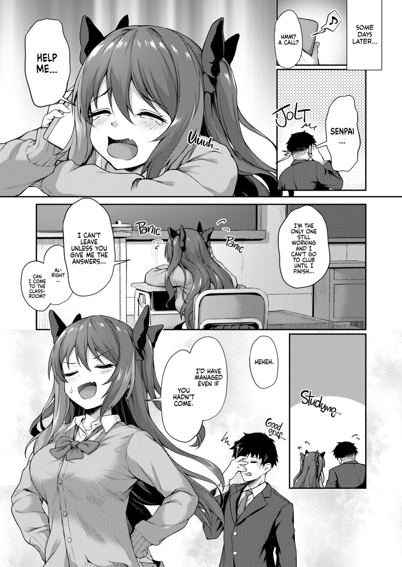 [Yusaritsukata (Awayume)] Kouhai wa Koakumama!? 2 | My Clubmate's a Little Devil! 2