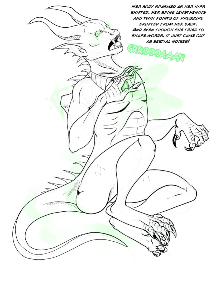 [Arania] donationart 16.02 Woman - Dragon