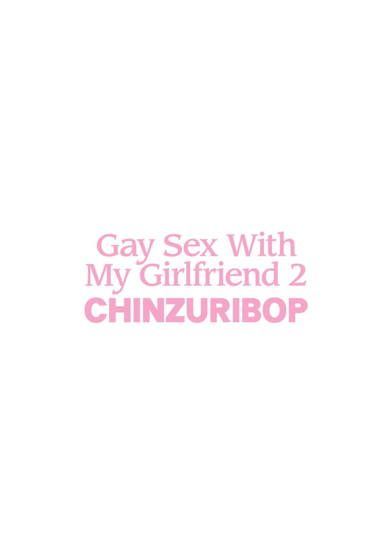 [CHINZURI BOP (Chinzurena)] Josou (Mesu) Homo Kanojo | Gay Sex with My Girlfriend 2