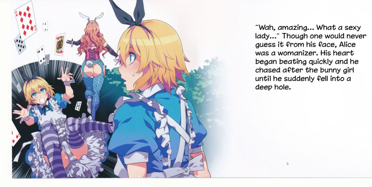 (C90) [Alice no Takarabako (Mizuryu Kei)] Yoiko no Sukebe Douwa Series 2 Fushidara na Kuni no Alice (Alice in Wonderland) [hardcase8translates]