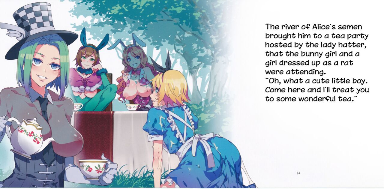 (C90) [Alice no Takarabako (Mizuryu Kei)] Yoiko no Sukebe Douwa Series 2 Fushidara na Kuni no Alice (Alice in Wonderland) [hardcase8translates]