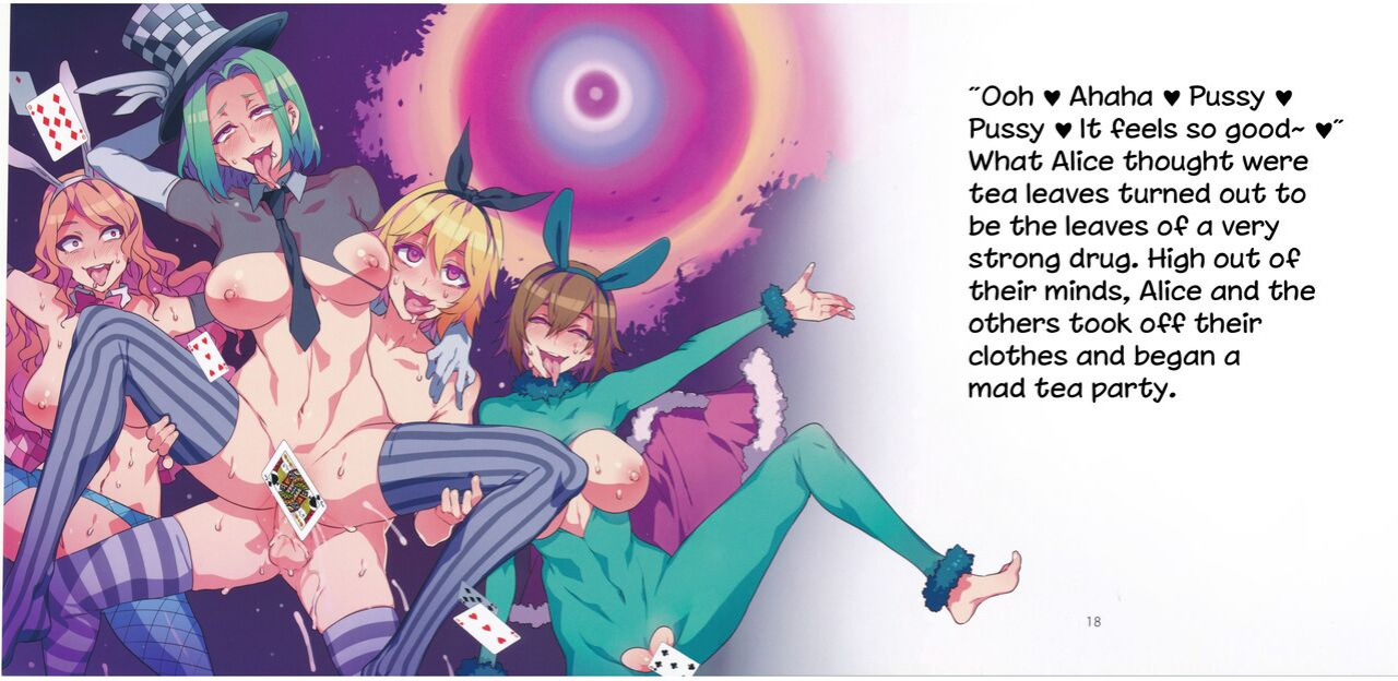 (C90) [Alice no Takarabako (Mizuryu Kei)] Yoiko no Sukebe Douwa Series 2 Fushidara na Kuni no Alice (Alice in Wonderland) [hardcase8translates]
