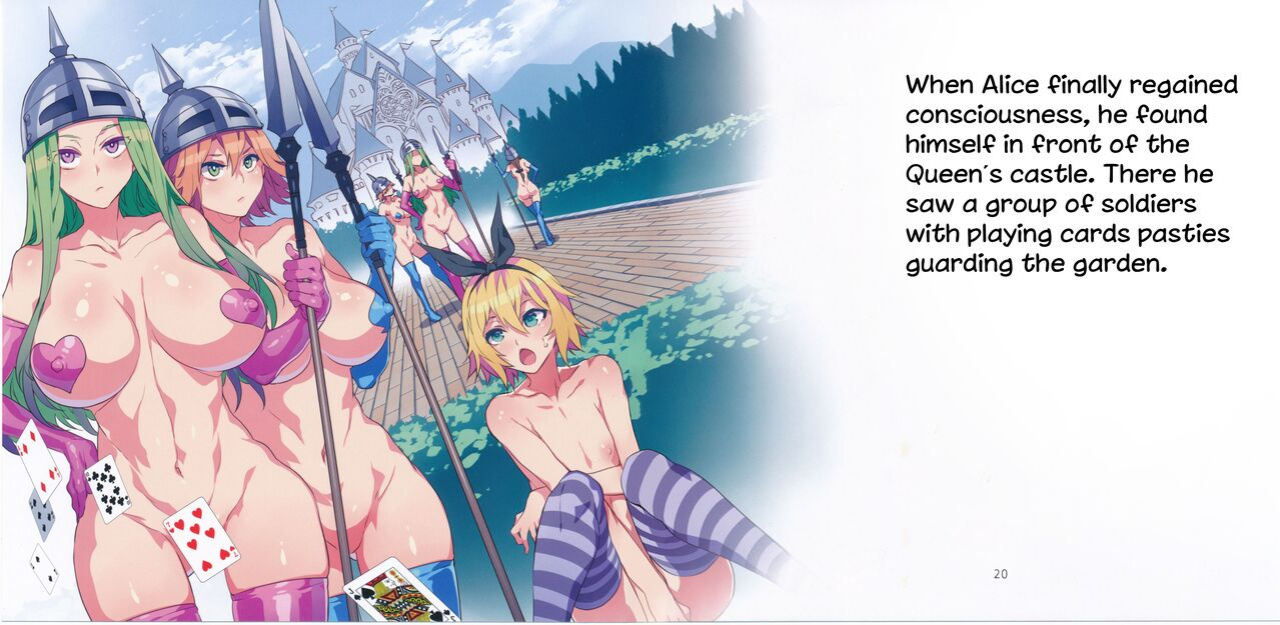 (C90) [Alice no Takarabako (Mizuryu Kei)] Yoiko no Sukebe Douwa Series 2 Fushidara na Kuni no Alice (Alice in Wonderland) [hardcase8translates]