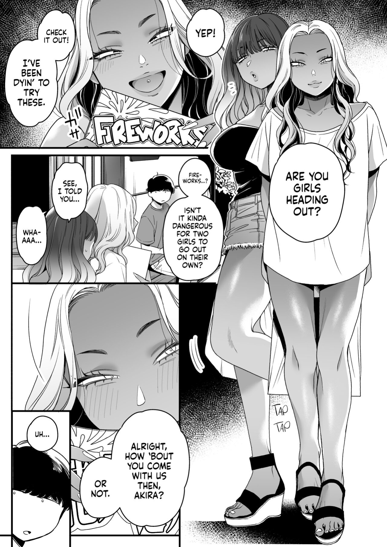 [Misaki (BUTA)] Natsu to Umi to Gal ×2 | Beach, Sun, And A Pair Of Gyarus! [head empty]