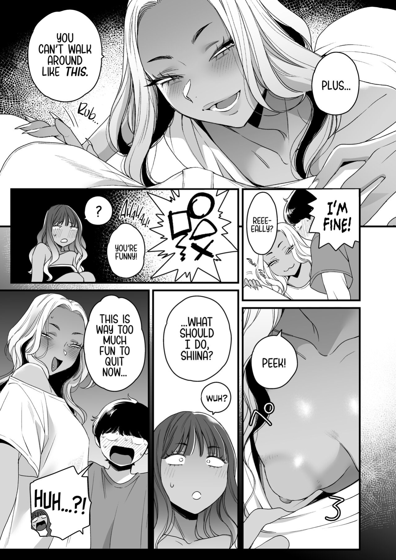 [Misaki (BUTA)] Natsu to Umi to Gal ×2 | Beach, Sun, And A Pair Of Gyarus! [head empty]