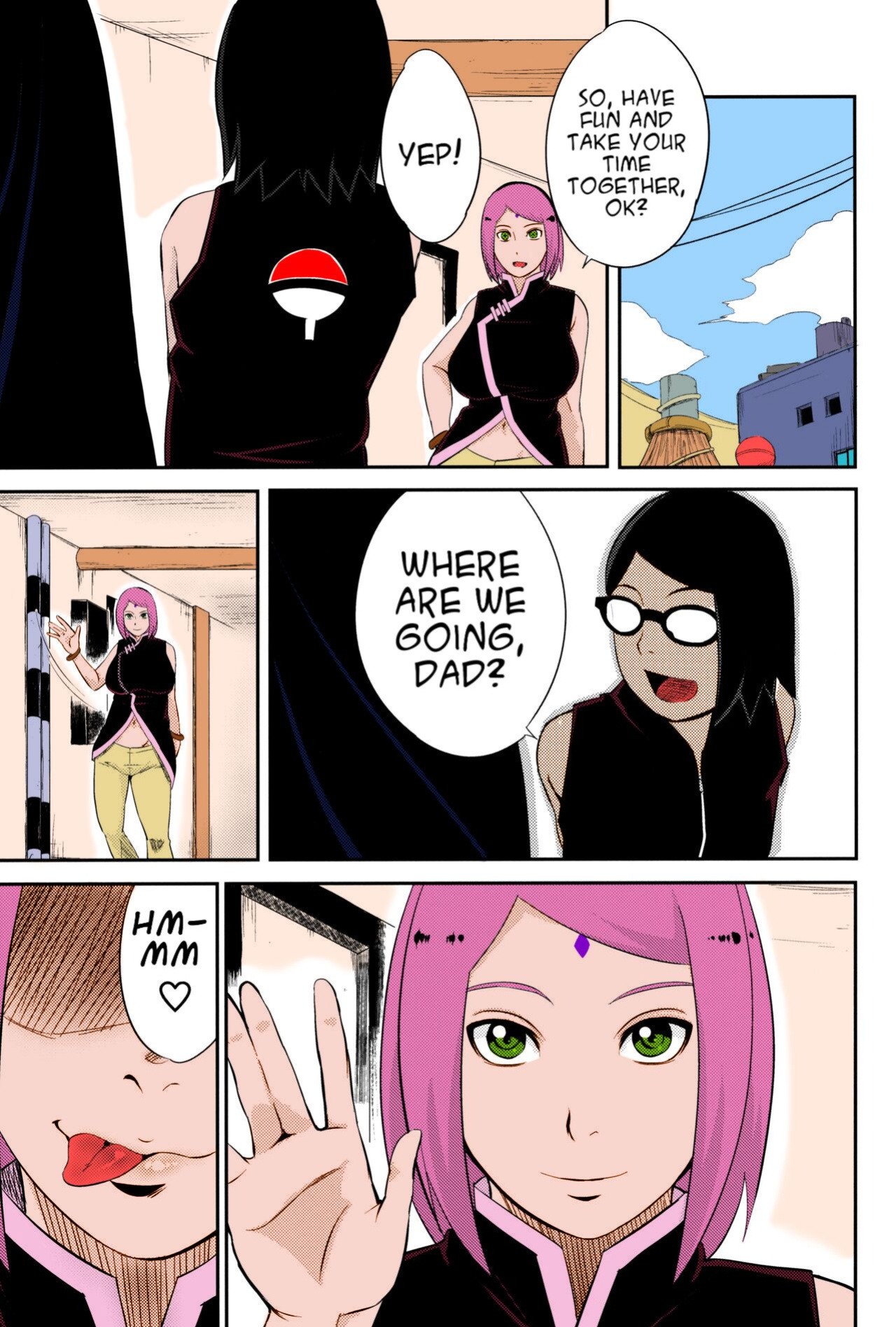 (C102) [Karakishi Youhei-dan Shinga (Sahara Wataru)] NARUTOPHOLE (Naruto) (Colorized)
