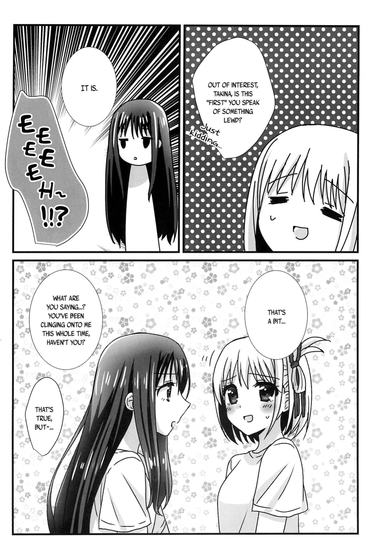 (Puniket 46) [AMEIRO (Nanashiki)] Hajimete no Koto | About Firsts (Lycoris Recoil) [/u/ scanlations]