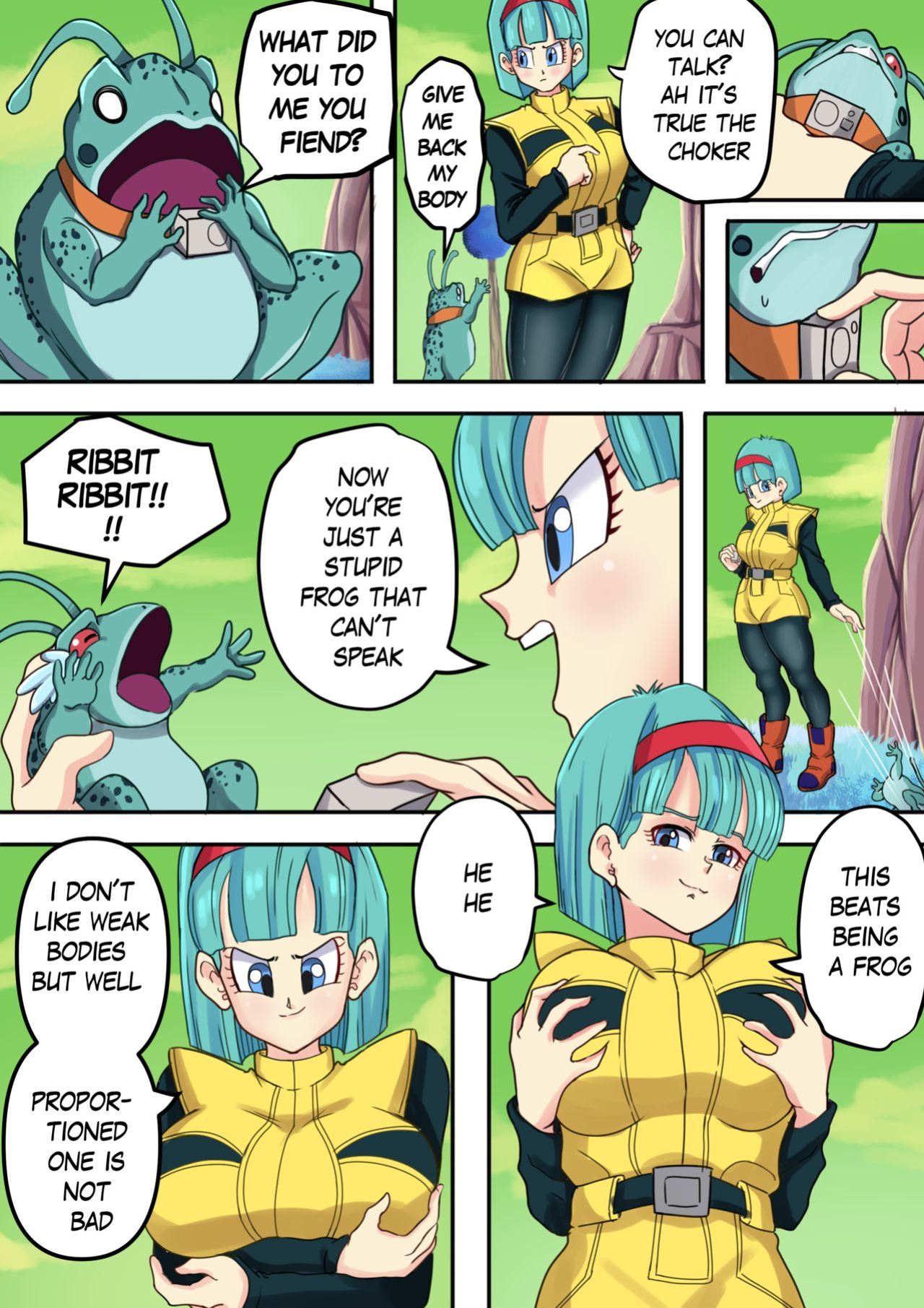 (Artist: Axlexcima/TSFSingularity) Dragon Ball Body Change (Part 1)
