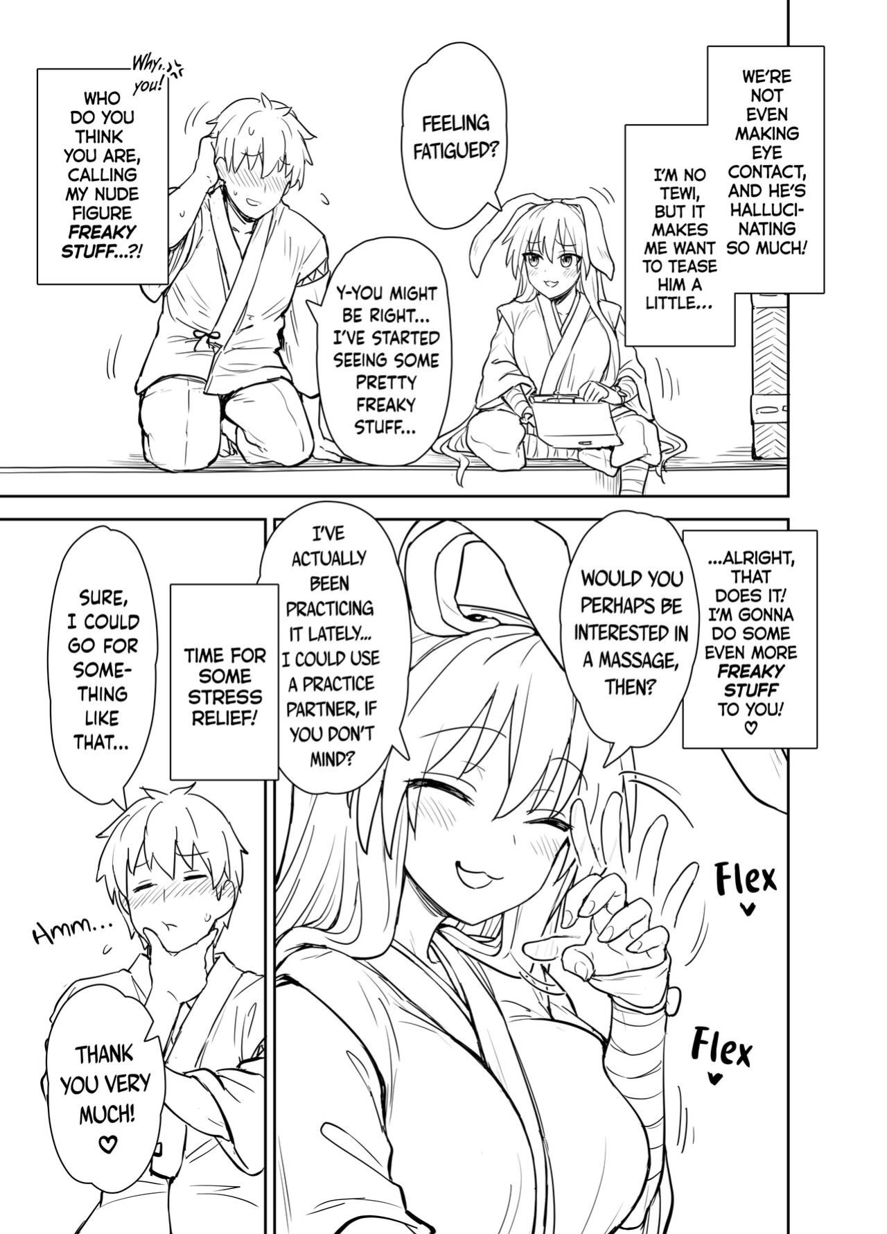 [110-GROOVE (Itou Yuuji)] Reisen-shiki Stress Hassan Massage | Reisen-Style Stress Relief Massage (Touhou Project) [BoundaryTL]